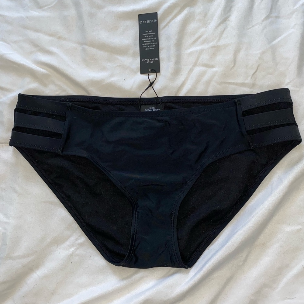 Black bathing suit bottom